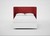 Monroe Headboard King - Storage Divan / Melton Wool Red Oxide