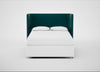 Monroe Headboard King - Storage Divan / Smart Luxe Velvet Ocean Green