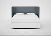 Monroe Headboard Super King - Storage Divan / Capelo Linen-Cotton Mineral