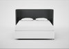 Monroe Headboard Super King - Storage Divan / Melton Wool Granite
