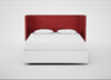Monroe Headboard Super King - Storage Divan / Melton Wool Red Oxide