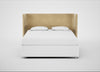 Monroe Headboard Super King - Storage Divan / Smart Luxe Velvet Biscuit