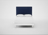 Newman Headboard Double - Storage Divan / Melton Wool New Navy