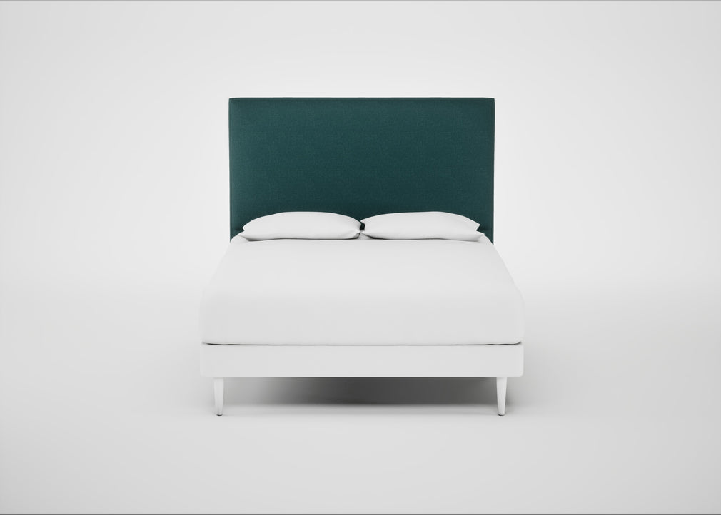 Newman Headboard King - Storage Divan / Brushed Cotton Pine