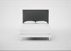 Newman Headboard King - Storage Divan / Melton Wool Granite