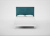 Newman Headboard King - Storage Divan / Smart Luxe Velvet Airforce Blue