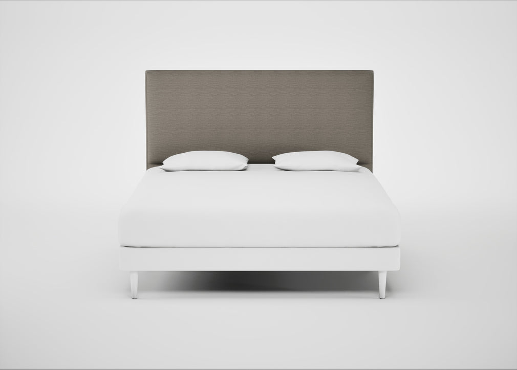Newman Headboard Super King - Storage Divan / Broad Weave Pebble