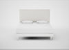 Newman Headboard Super King - Storage Divan / Capelo Linen-Cotton Sea Salt