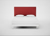 Newman Headboard Super King - Storage Divan / Melton Wool Red Oxide