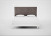 Newman Headboard Super King - Storage Divan / Smart Luxe Velvet Mushroom
