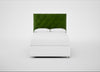 Balmoral Headboard Double - Storage Divan / Smart Luxe Velvet Grass