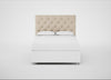 Balmoral Headboard King - Storage Divan / Brushed Cotton Oat
