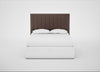 Retta Headboard King - Storage Divan / Smart Velvet Mouse