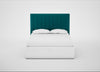Retta Headboard King - Storage Divan / Smart Velvet Petrol