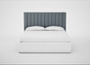 Retta Headboard Super King - Storage Divan / Capelo Linen-Cotton Mineral