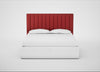 Retta Headboard Super King - Storage Divan / Melton Wool Red Oxide