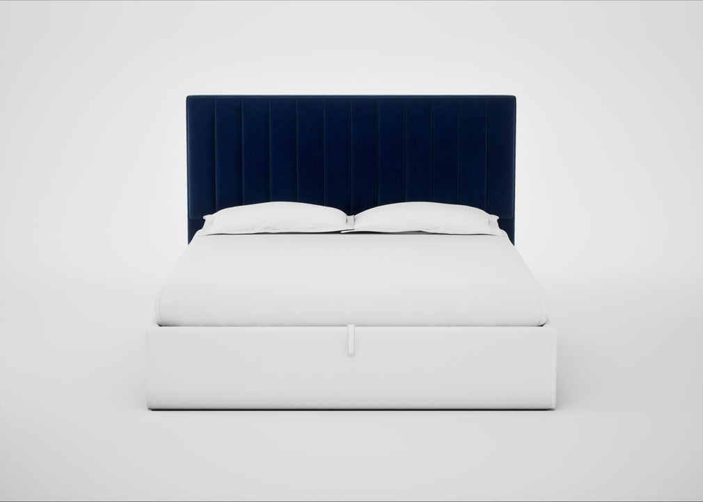 Retta Headboard Super King - Storage Divan / Smart Velvet Dusk