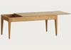 Romana Coffee Table Clear Matt Oak