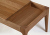 Romana Coffee Table Clear Matt Oak