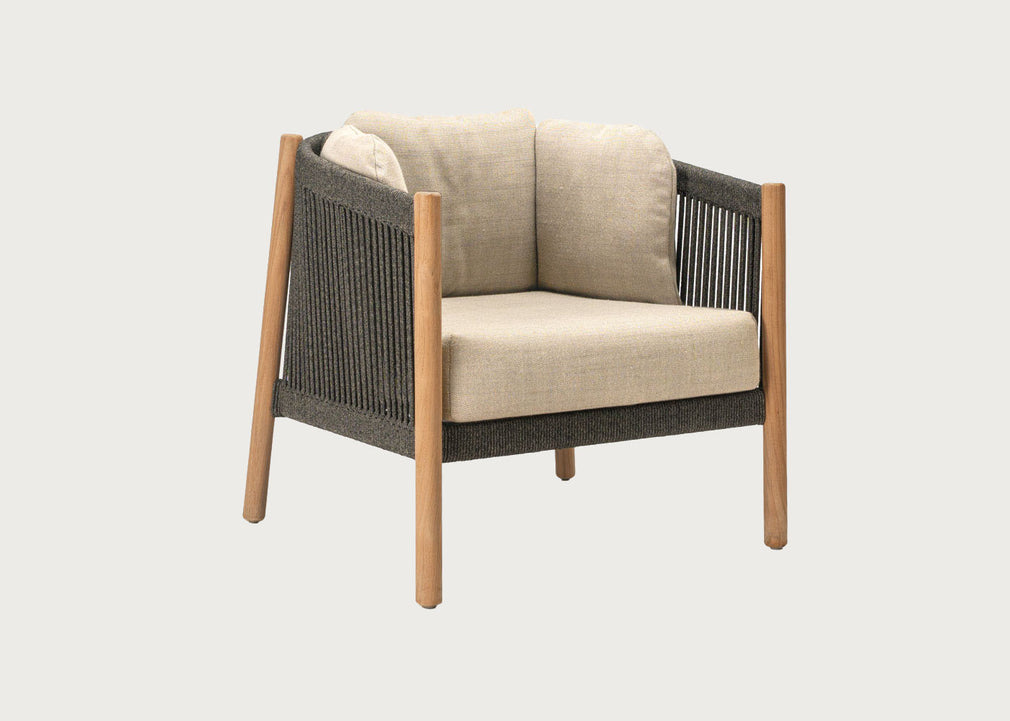 Lento Lounge Chair Almond Wing Cushion