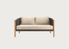 Lento Lounge Sofa 2.5 Seater Almond