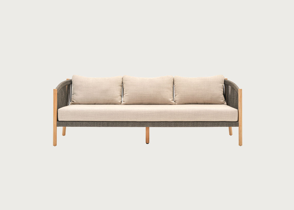 Lento Lounge Sofa 3 seater Almond
