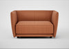 Valley Loveseat Old England Leather Cognac