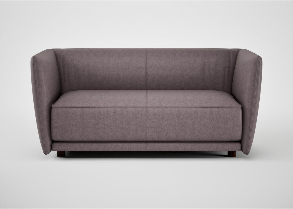 Valley 2 Seater Sofa Old England Leather Grey