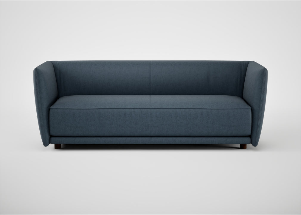 Valley 3 Seater Sofa Old England Leather Blue