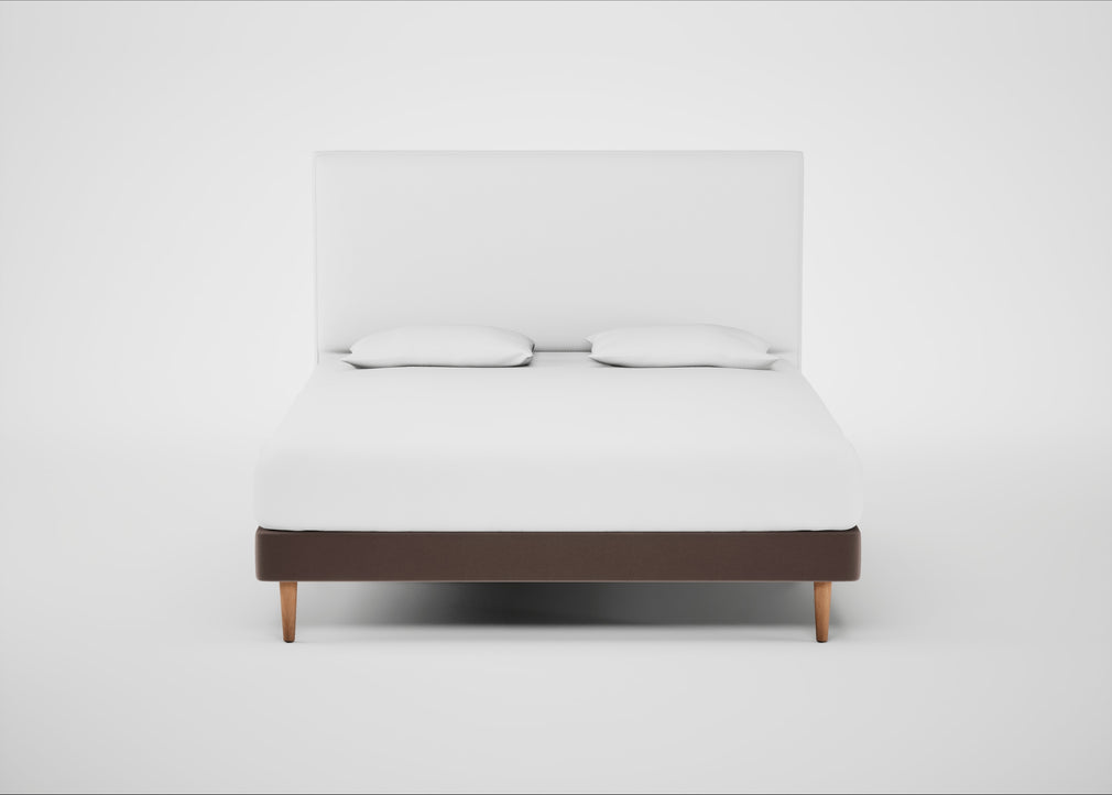 Shallow Divan Bed Base Super King / Smart Velvet Mouse / Light Stem