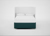 Deep Divan Bed Base Double / None / Brushed Cotton Pine