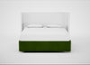 Deep Divan Bed Base Super King / 2 Footend / Smart Luxe Velvet Grass