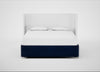 Deep Divan Bed Base Super King / None / Smart Luxe Velvet Midnight