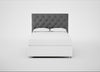 Balmoral Headboard King / Melton Wool Shale