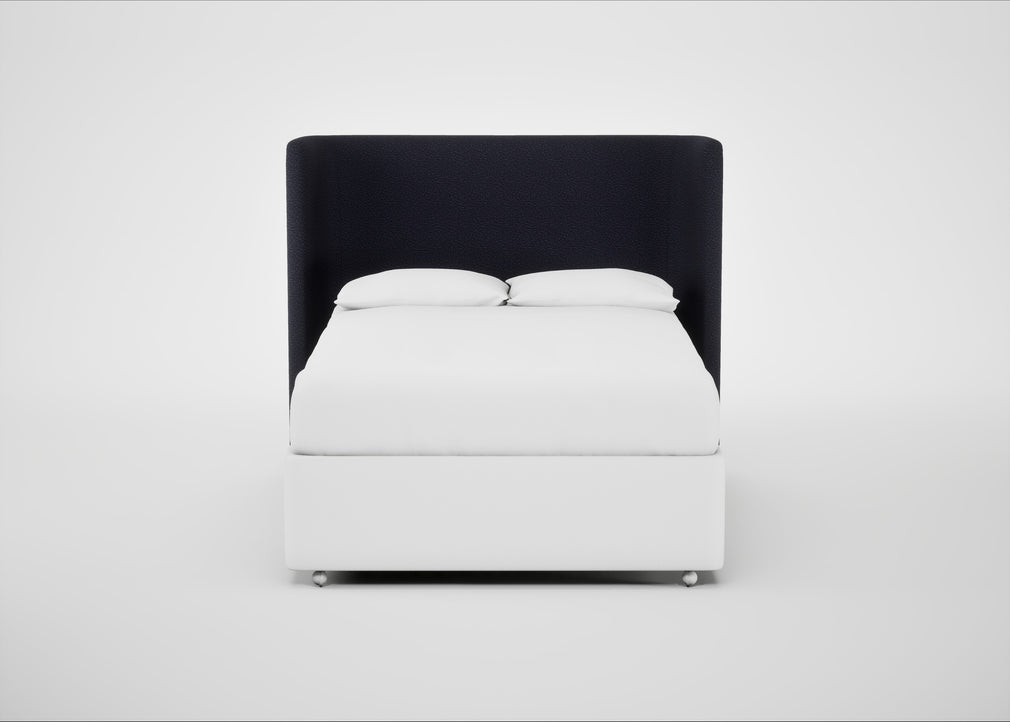 Monroe Headboard Double / Boucle Indigo