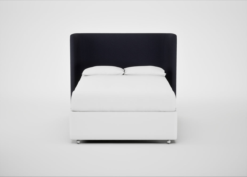 Monroe Headboard Double / Boucle Indigo