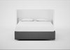 Deep Divan Bed Base Super King / None / Melton Wool Shale