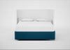 Deep Divan Bed Base Super King / None / Smart Velvet Ocean Blue