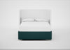 Deep Divan Bed Base King / 2 Footend / Brushed Cotton Pine