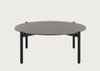 Undique Coffee Table Black Terrazzo Top Black Base Large
