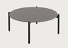 Undique Coffee Table Black Terrazzo Top Black Base Large