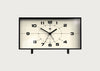Wideboy Alarm Clock in Black with White face