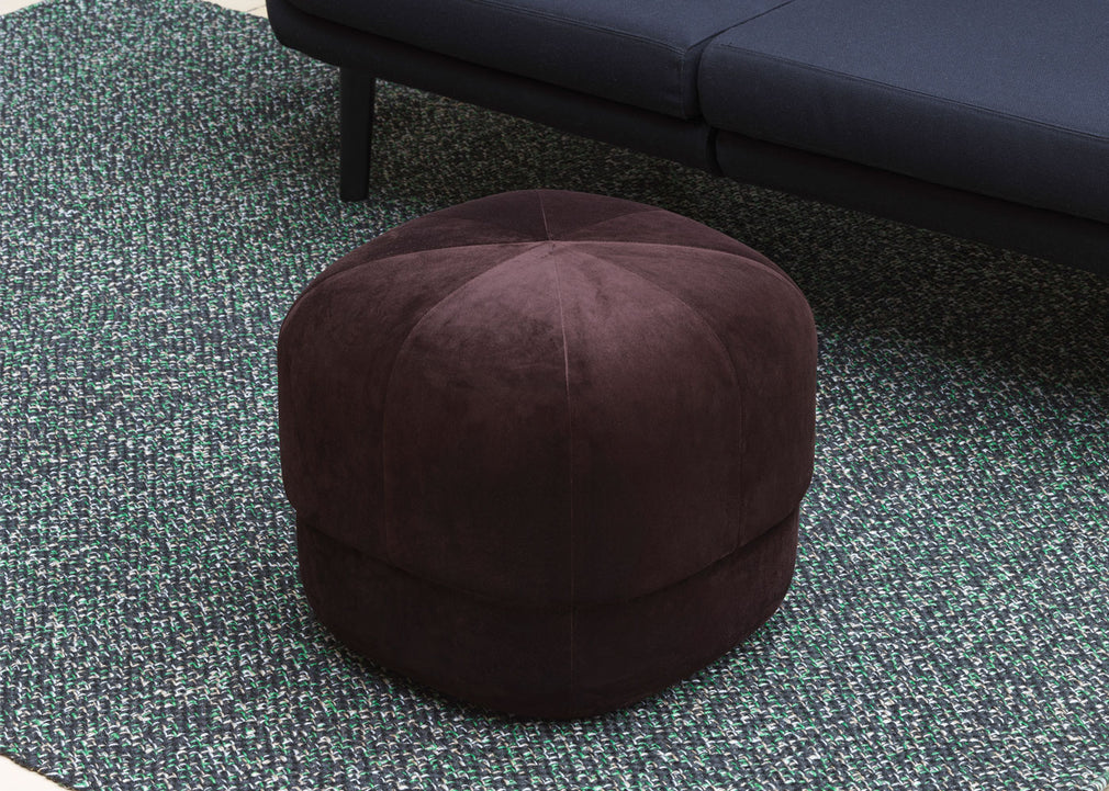 Circus Pouf Large Velour Coffee