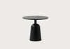 Turn Side Table Black Top