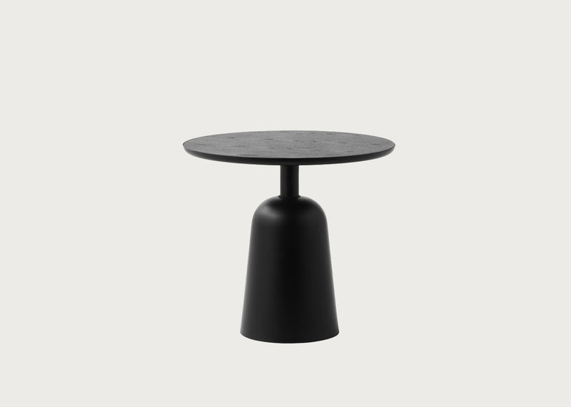 Turn Side Table Black Top