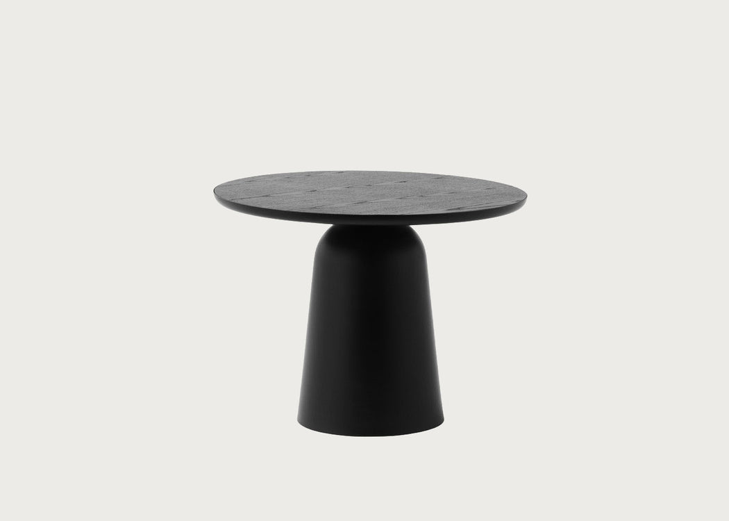 Turn Side Table Black Top