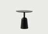 Turn Side Table Black Top