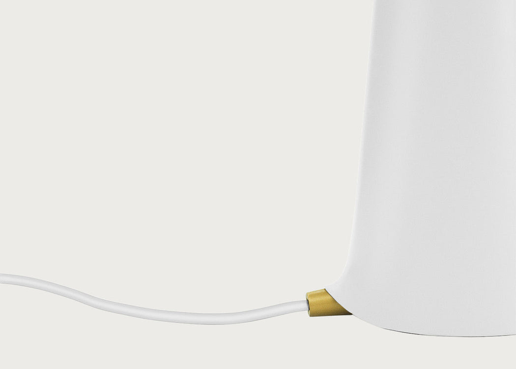 Shelter Table Lamp White