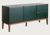 Lars Sideboard Green/Walnut