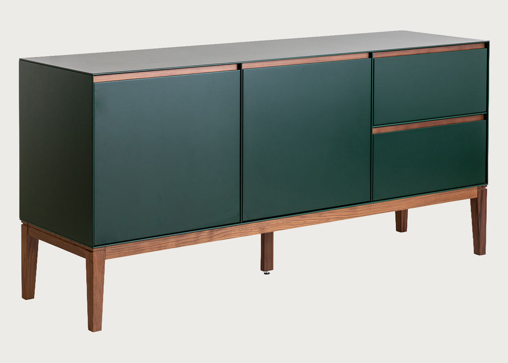 Lars Sideboard Green/Walnut